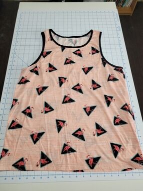 Urban Pipeline Men's Flamingo Print Tank